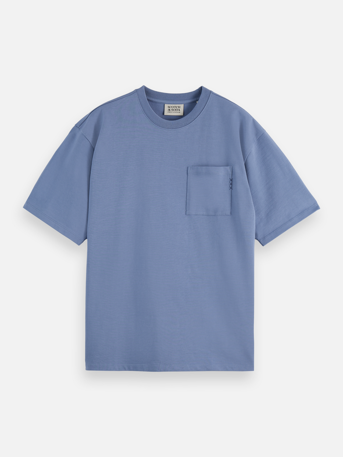 Seasonal Essentials 3 crosses pocket loose T-shirt