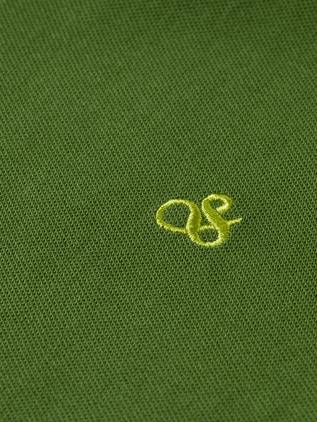 Seasonal Essentials pique logo polo