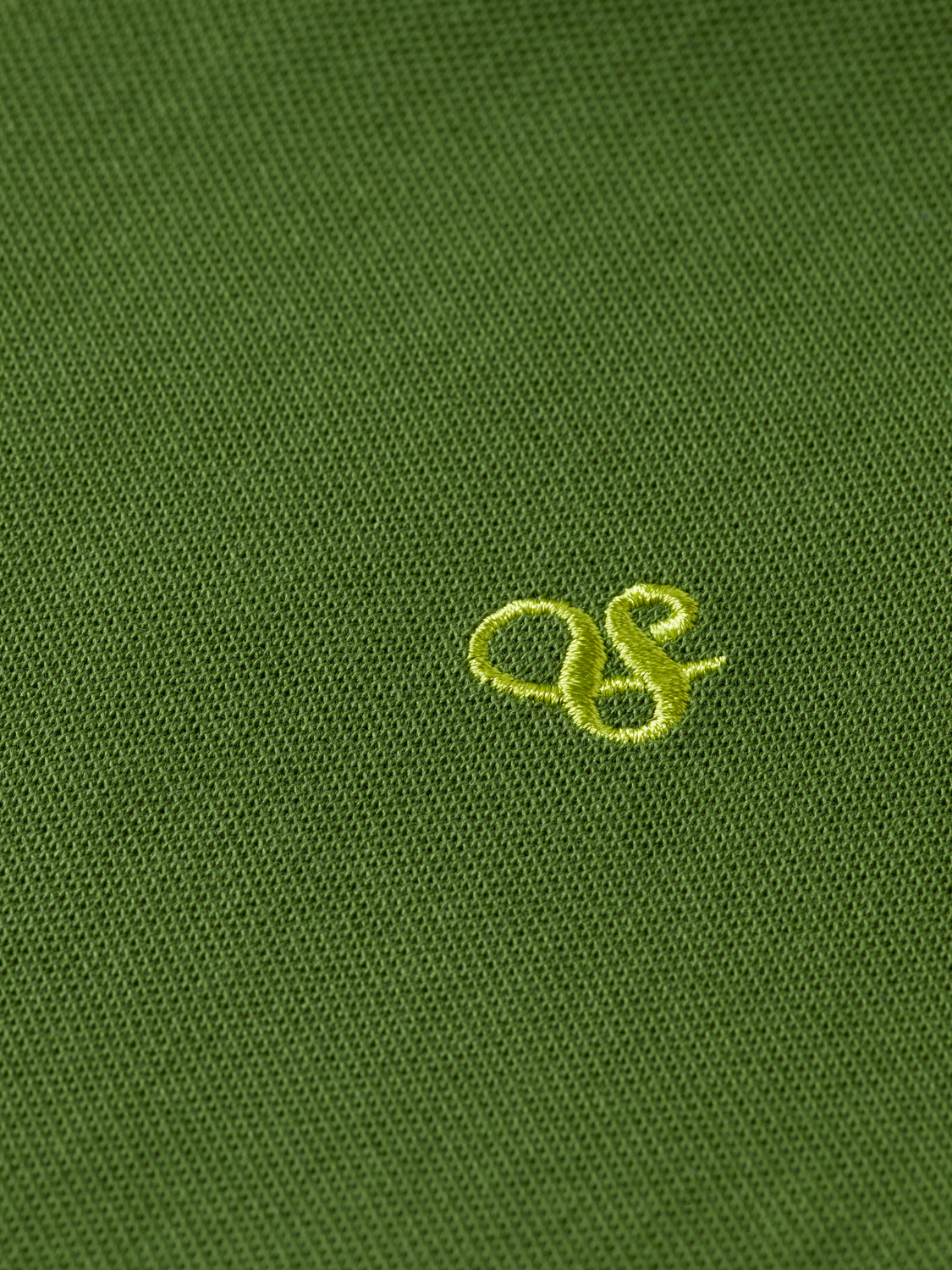 Seasonal Essentials pique logo polo