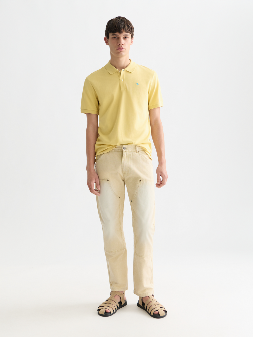 Seasonal Essentials pique logo polo