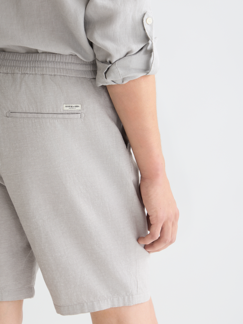 Seasonal Essentials Fave cotton linen chino shorts