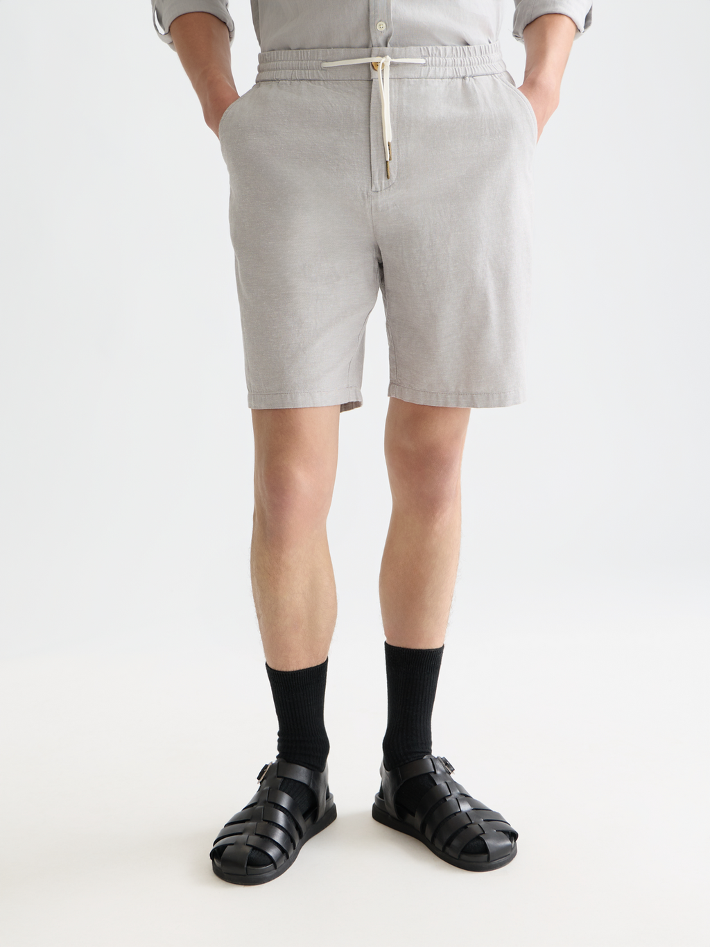 Seasonal Essentials Fave cotton linen chino shorts