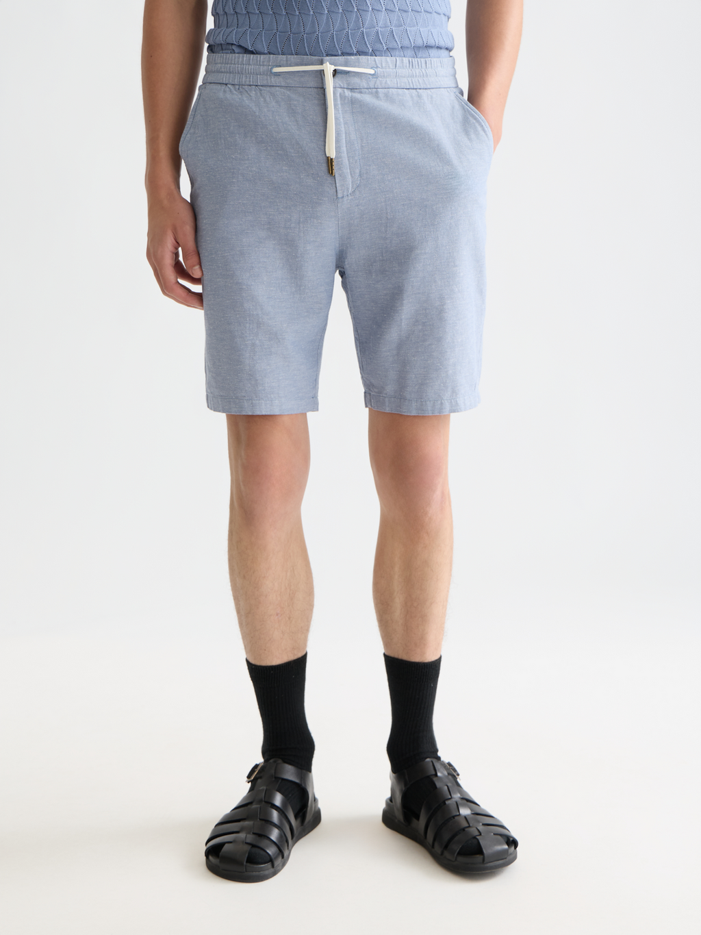 Seasonal Essentials Fave cotton linen chino shorts