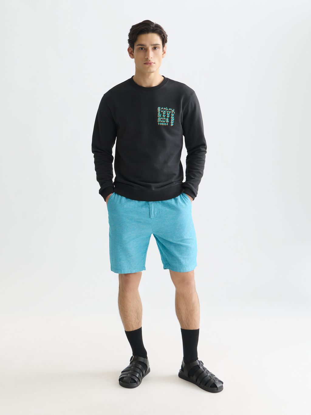 Seasonal Essentials Fave cotton linen chino shorts