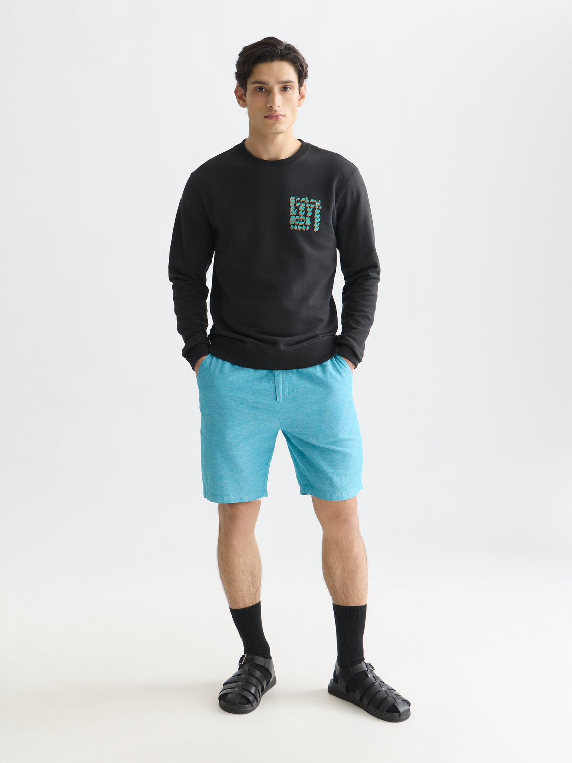 Seasonal Essentials Fave cotton linen chino shorts
