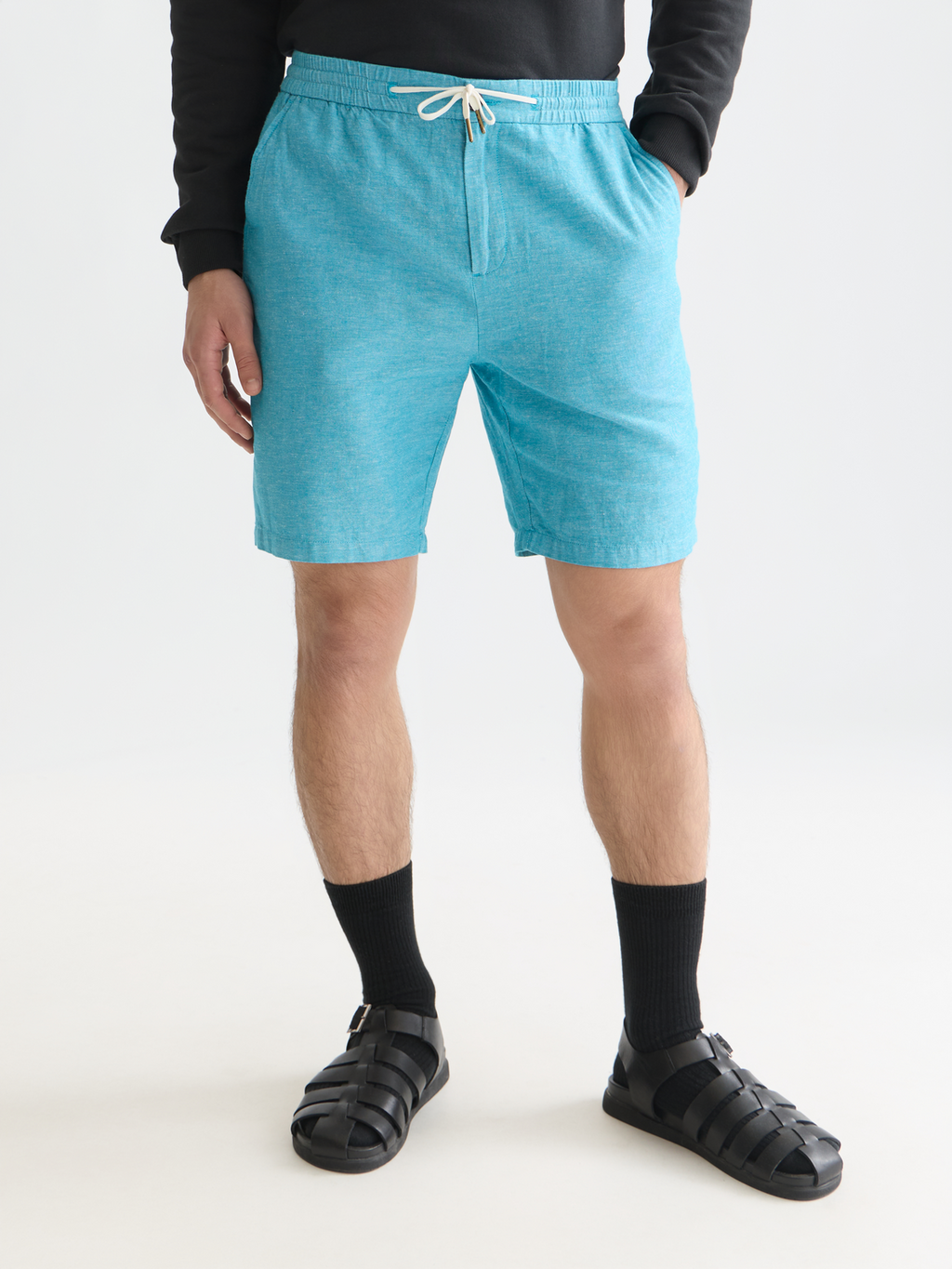 Seasonal Essentials Fave cotton linen chino shorts