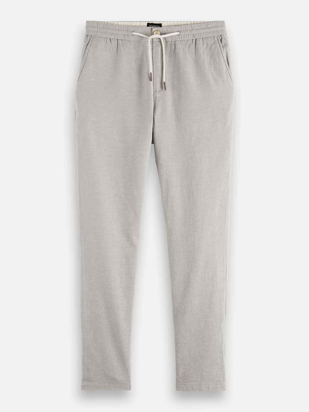 Seasonal Essentials Warren cotton-linen twill jogger