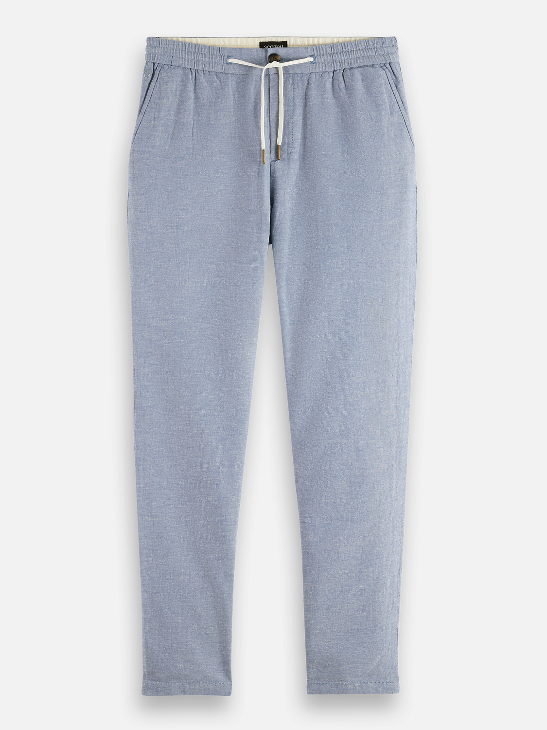 Seasonal Essentials Warren cotton-linen twill jogger