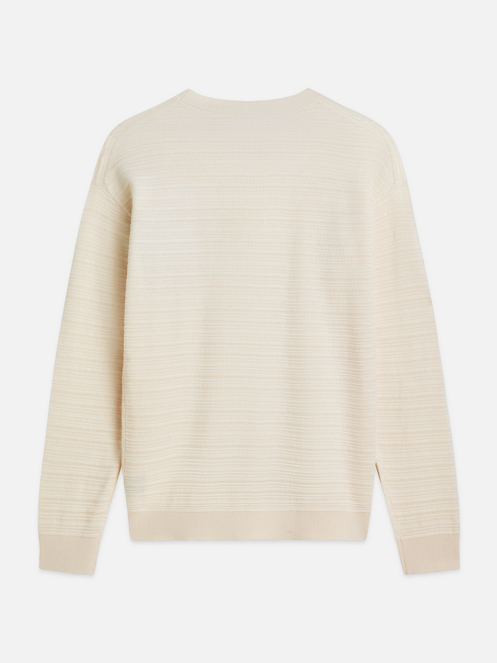 Structured chest pocket relaxed pullover