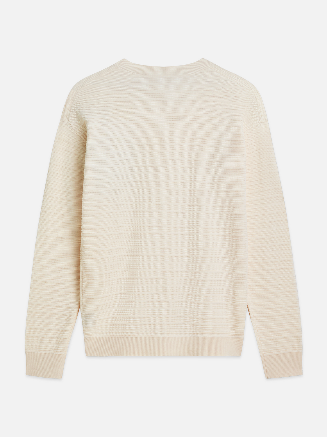Structured chest pocket relaxed pullover