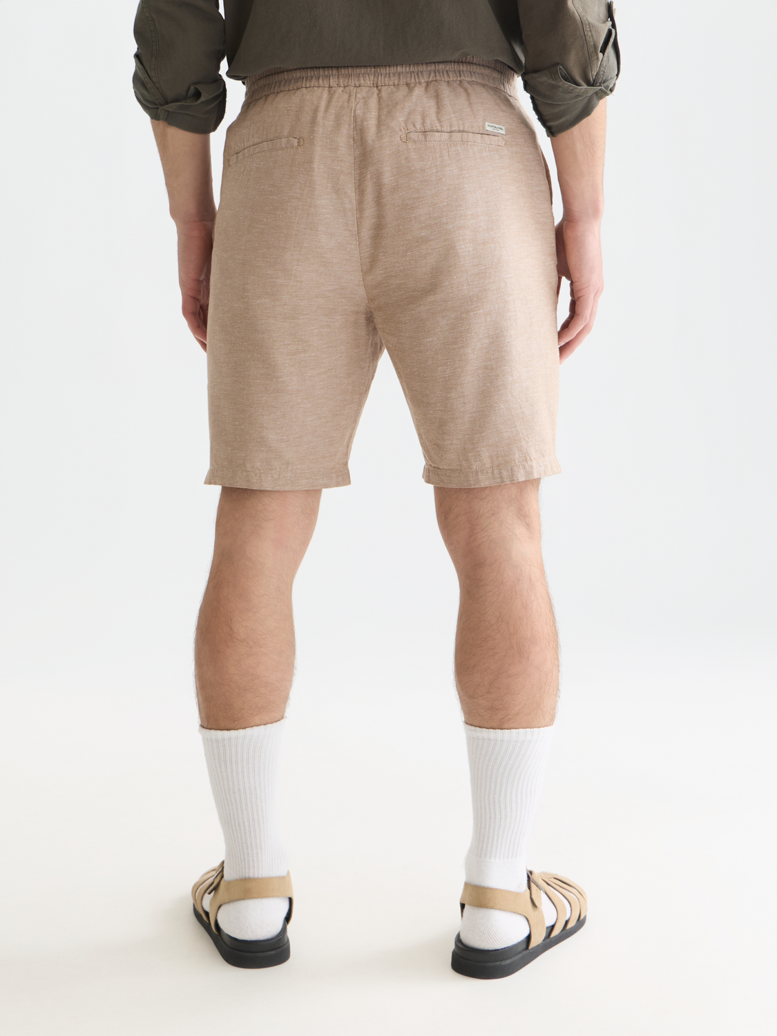 Seasonal Essentials Fave cotton linen chino shorts