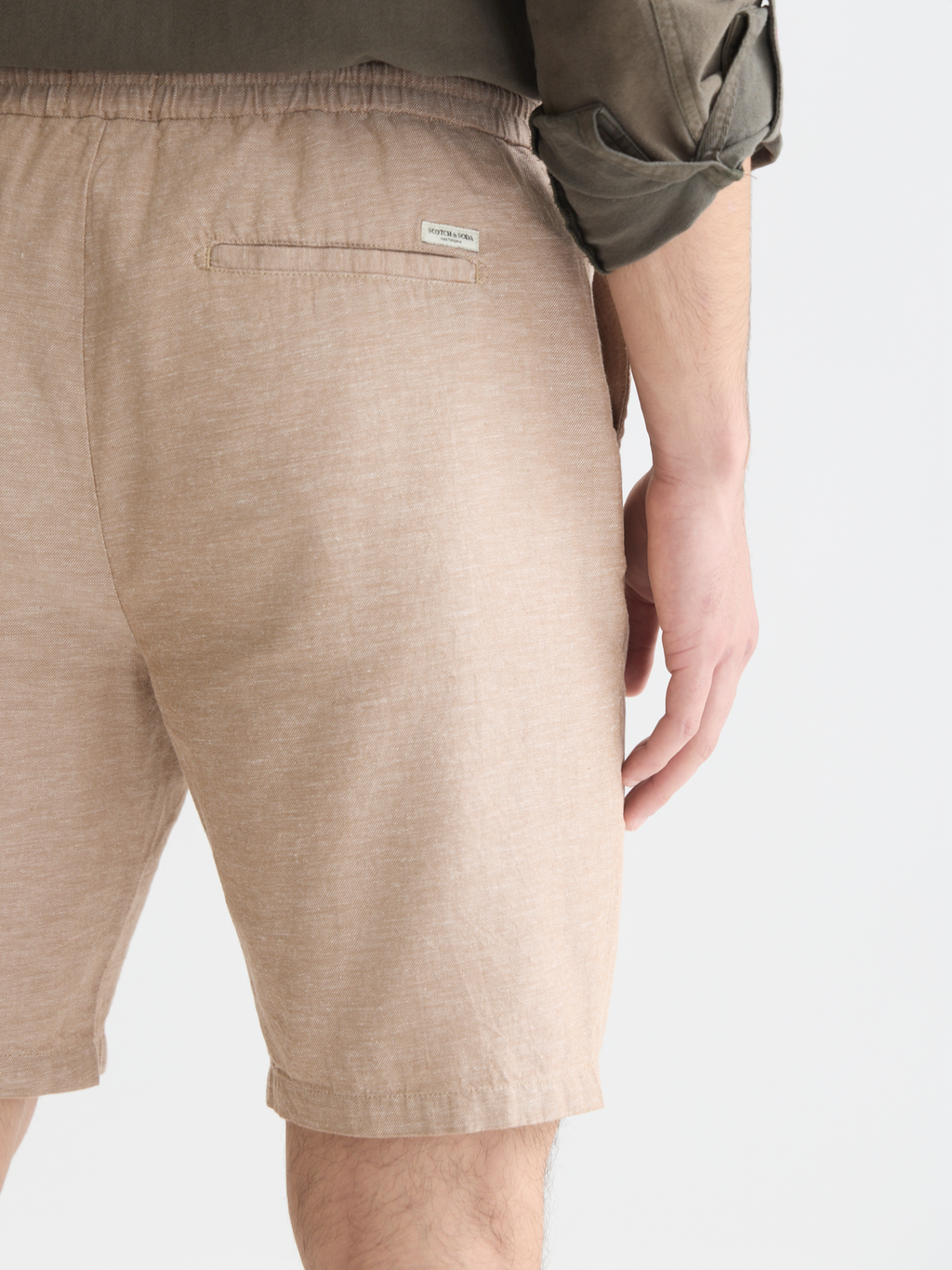 Seasonal Essentials Fave cotton linen chino shorts