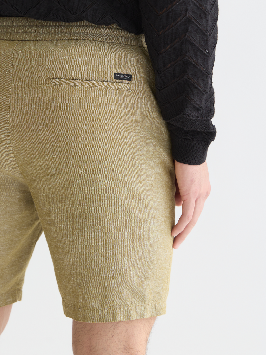 Seasonal Essentials Fave cotton linen chino shorts