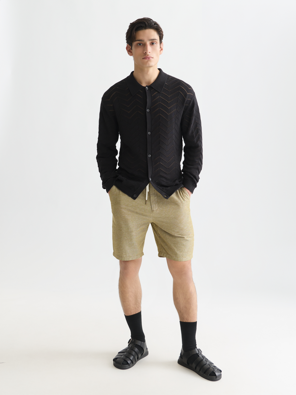 Seasonal Essentials Fave cotton linen chino shorts