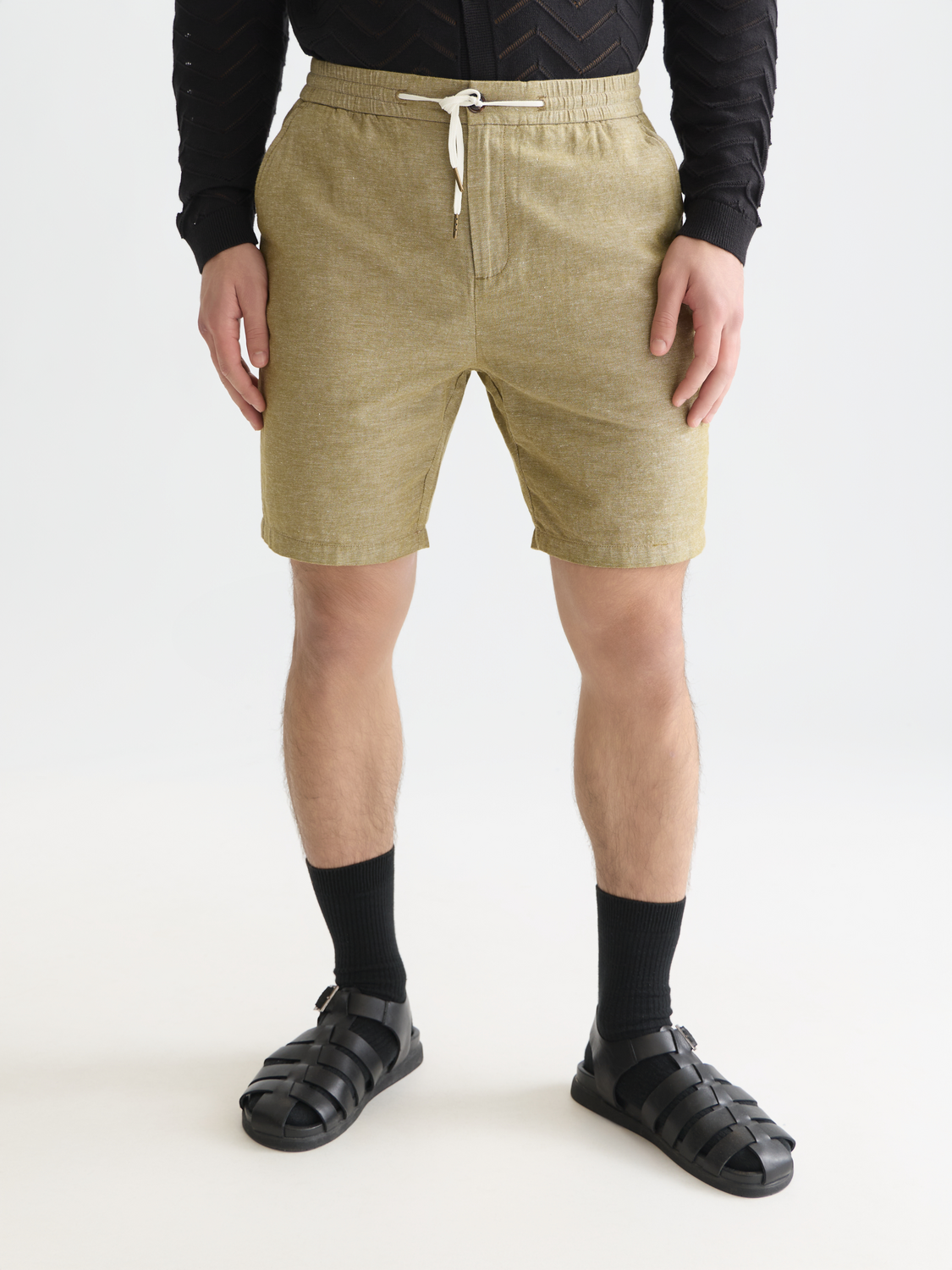 Seasonal Essentials Fave cotton linen chino shorts