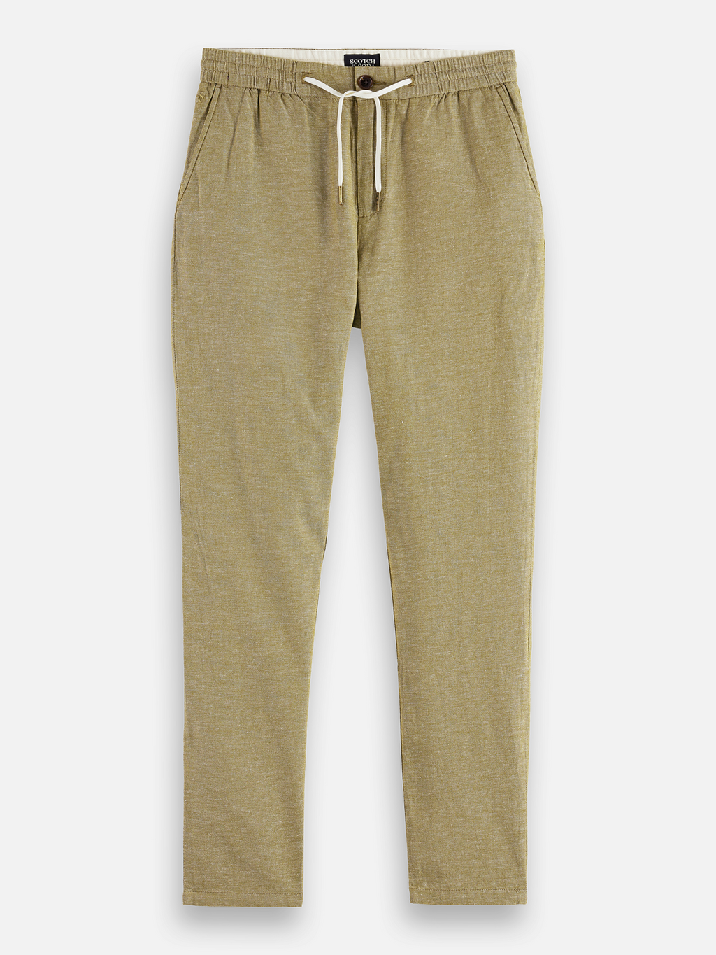 Seasonal Essentials Warren cotton-linen jogger