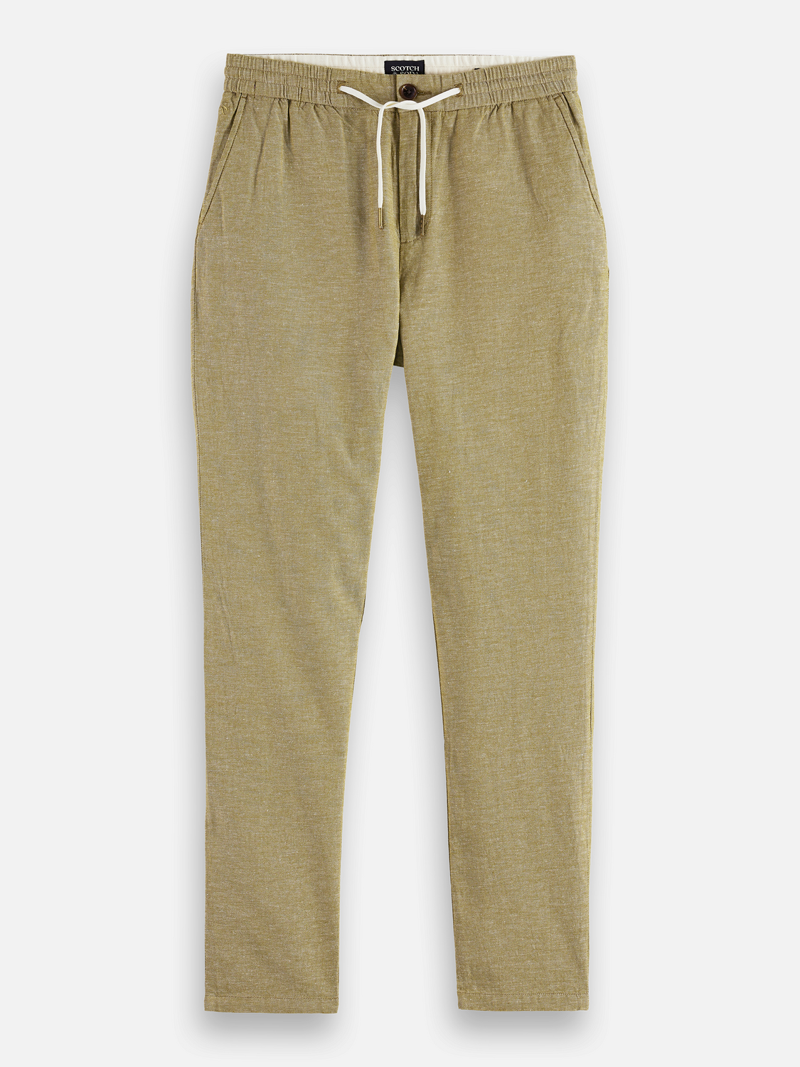 Seasonal Essentials Warren cotton-linen jogger