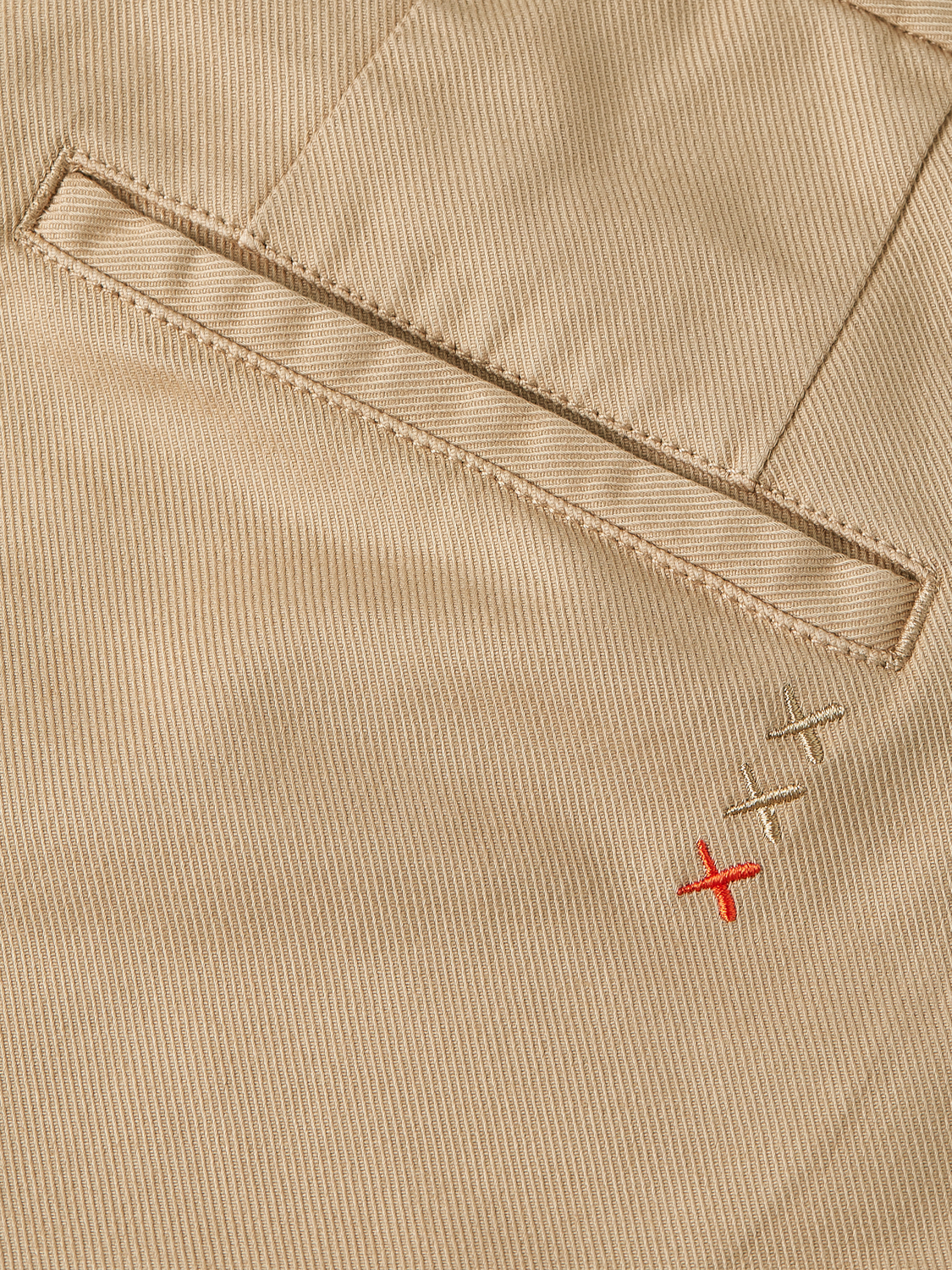 Stuart cotton twill shorts