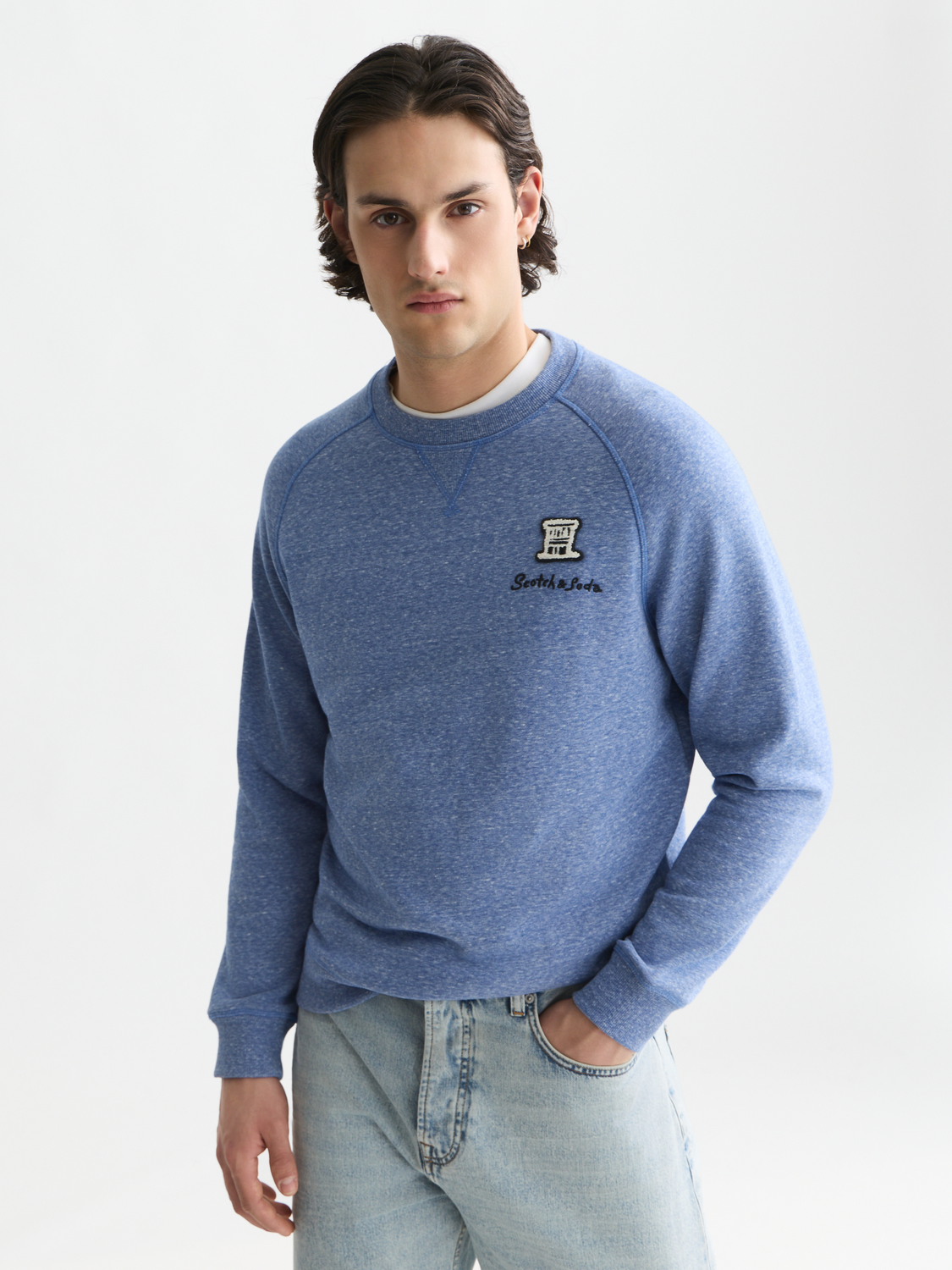 Melange sweatshirt