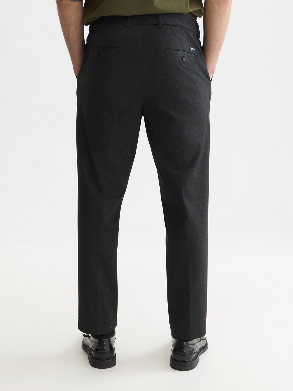 Finch tailored yarn-dyed technical jersey jogger