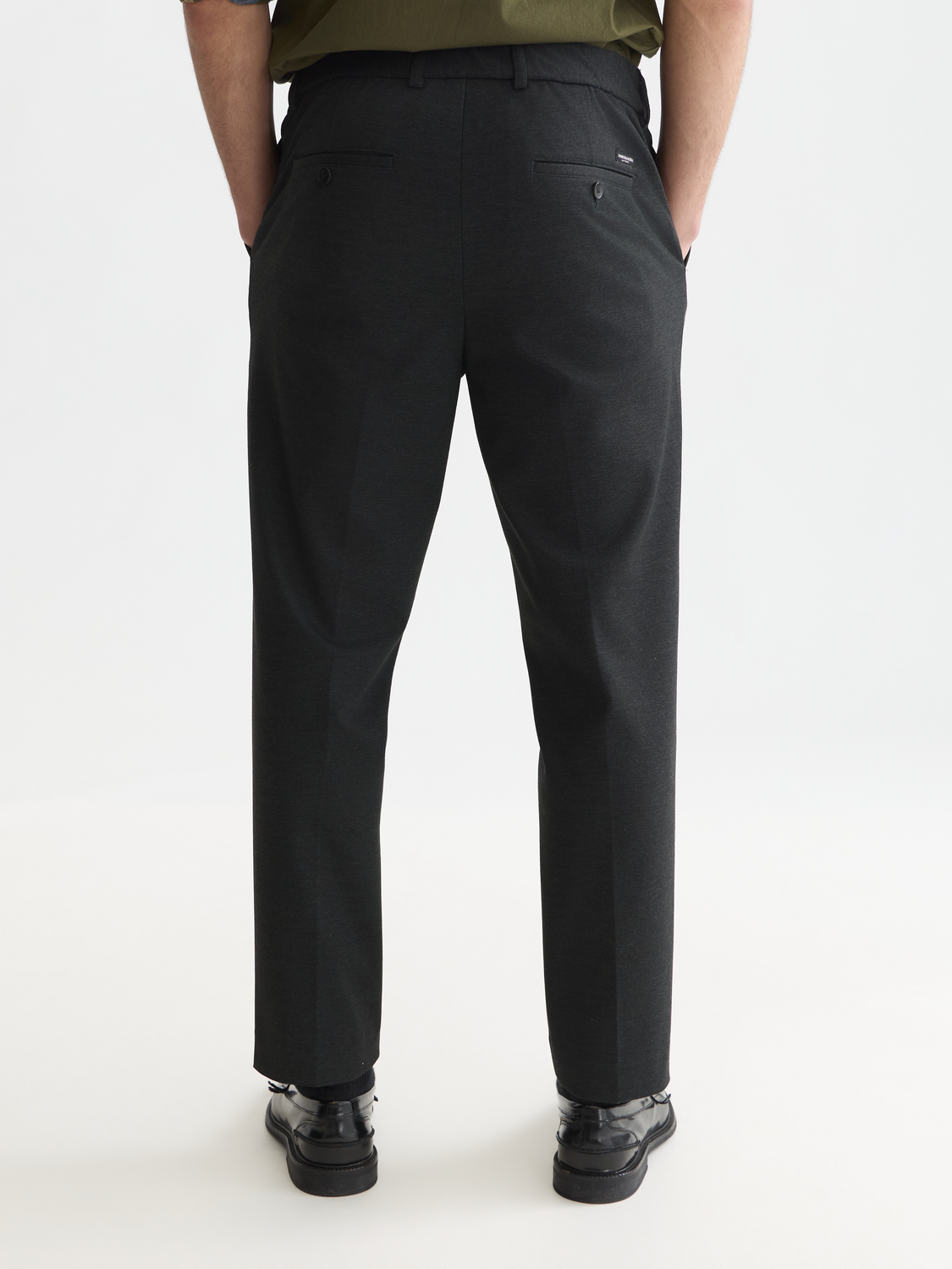 Finch tailored yarn-dyed technical jersey jogger