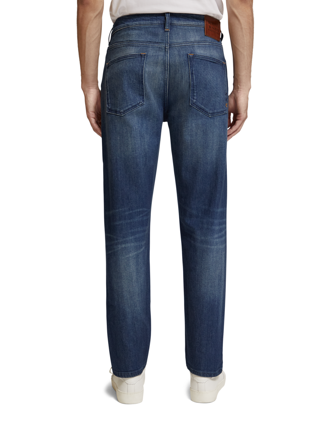 THE DROP REGULAR TAPER JEANS SCENIC BLAUW