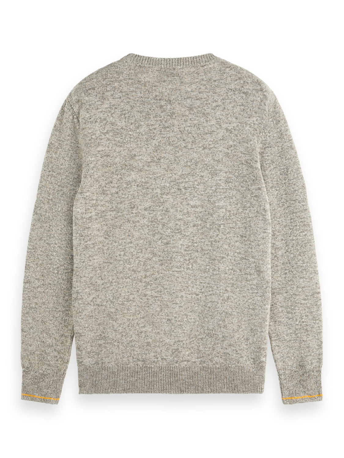 MELANGE CREW NECK PULL OVER