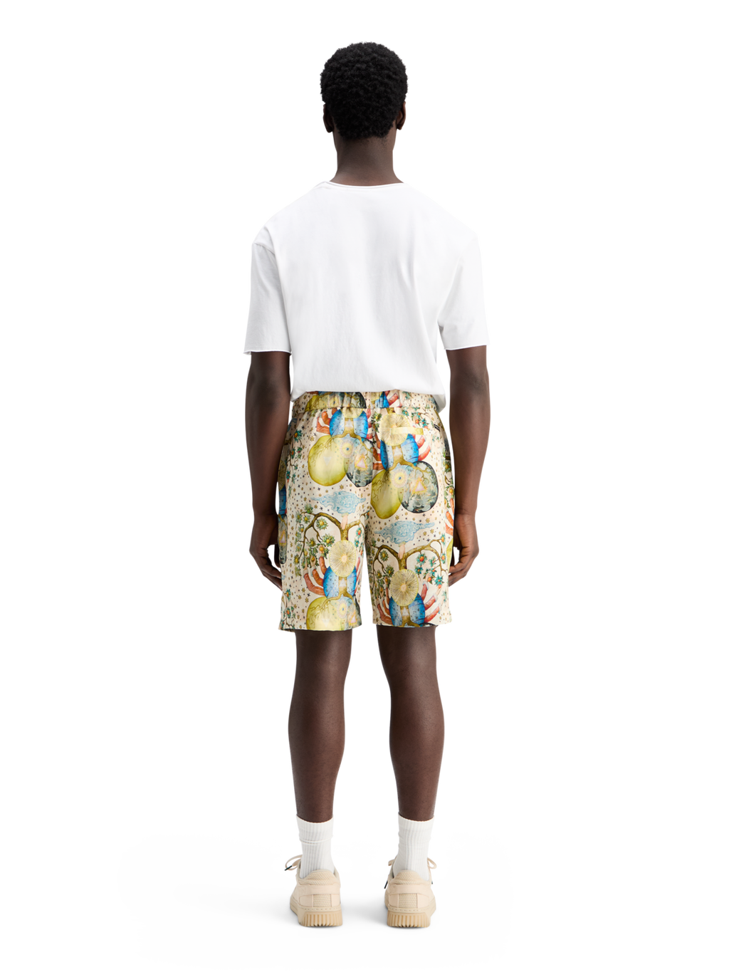 FAVE - PRINTED EMBASSY OF THE FREE MIND BERMUDA SHORT