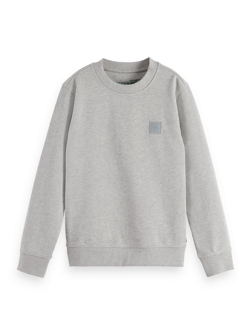 Boys Essentials Regular logo badge crewneck sweatshirt