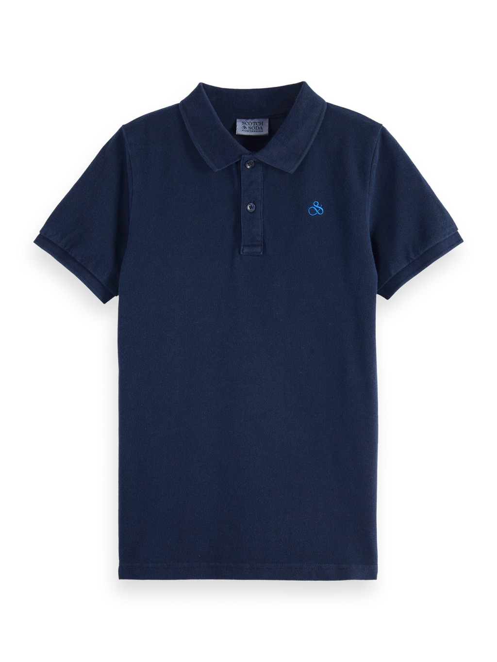 Boys Essentials Garment Dyed Pique Polo