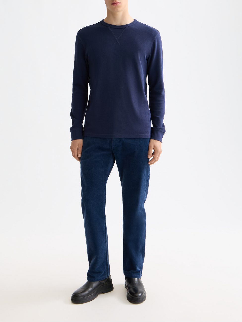 The Zee straight corduroy denim