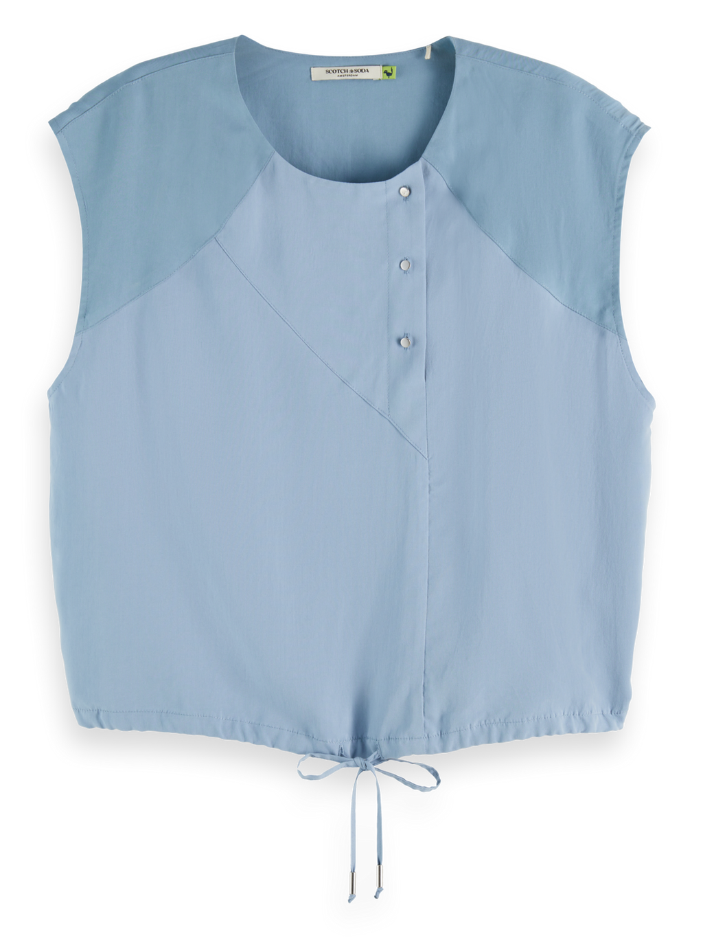 Drawstring waisted tank