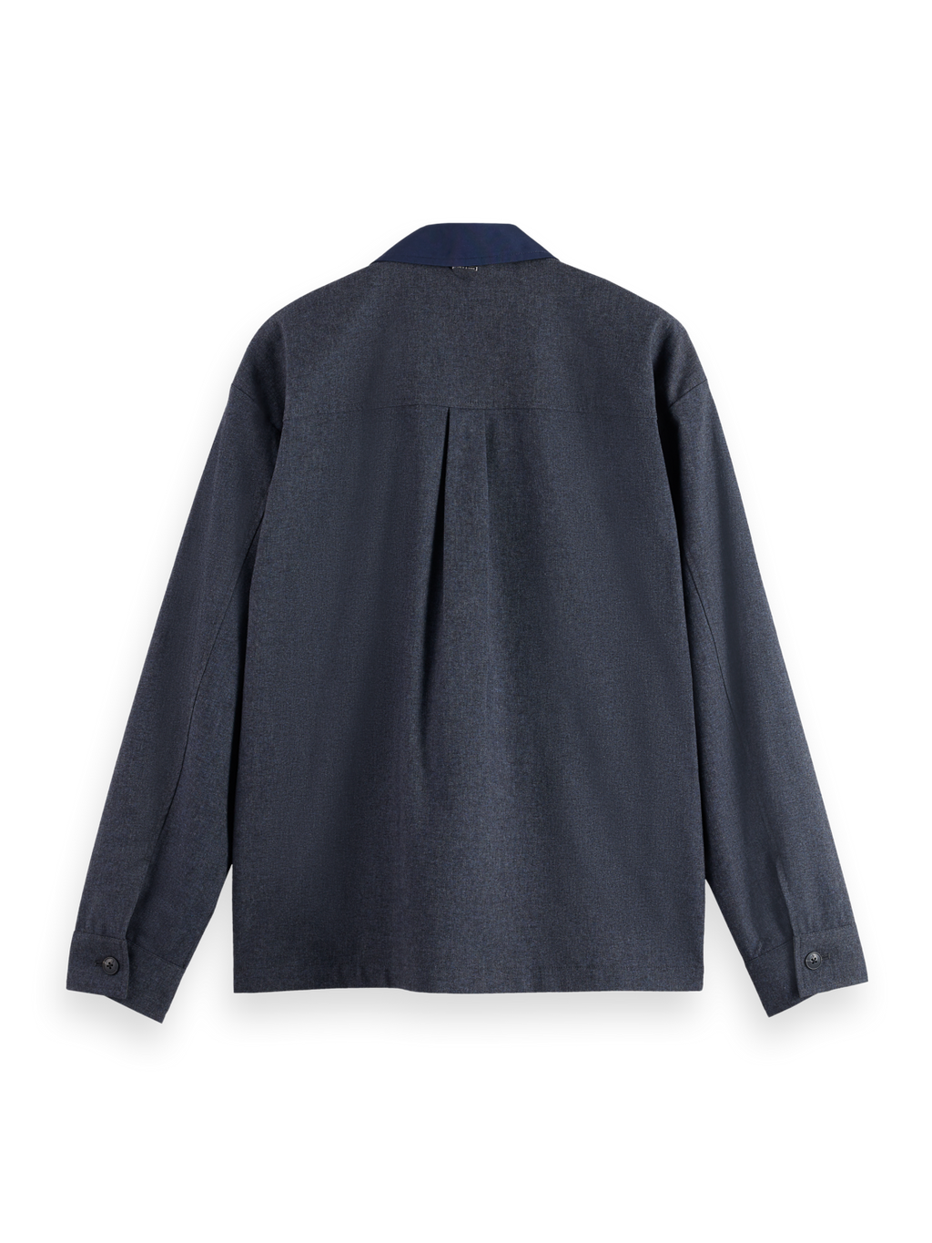 Melange army overshirt