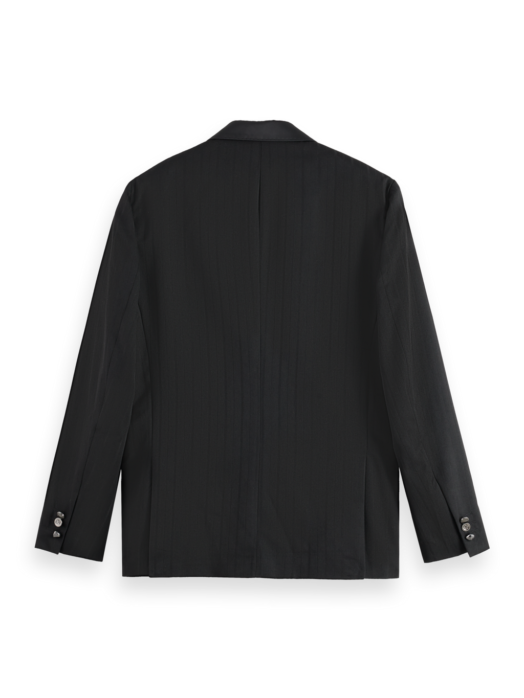 Festive double-breasted stripe relaxed blazer