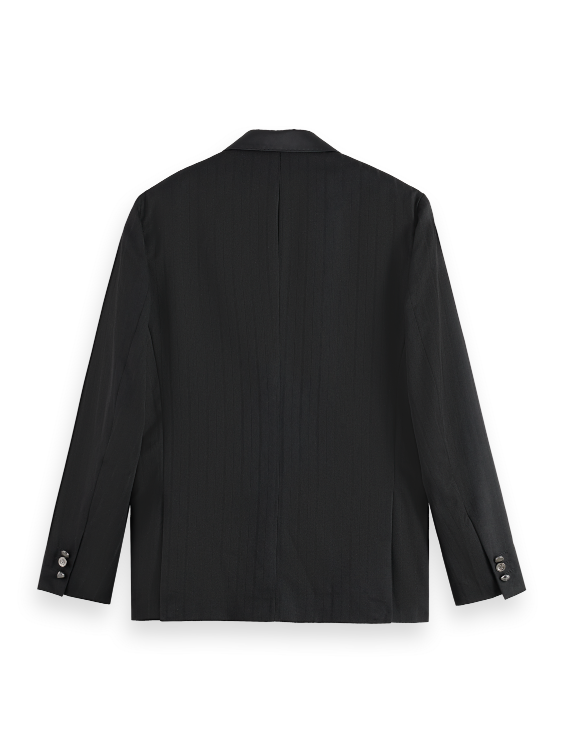 Festive double-breasted stripe relaxed blazer