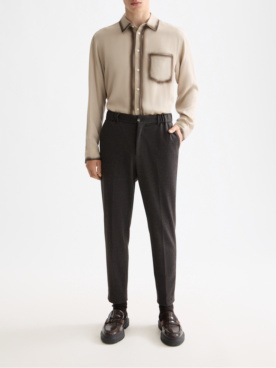 Finch Tailored jersey regular tapered jogger