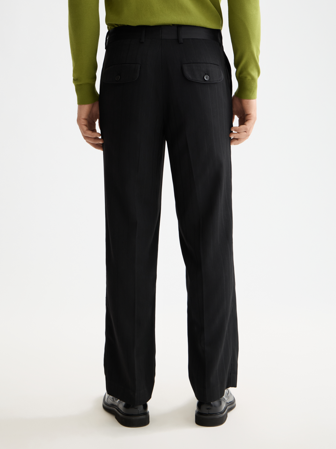 Otis stripe relaxed straight chino
