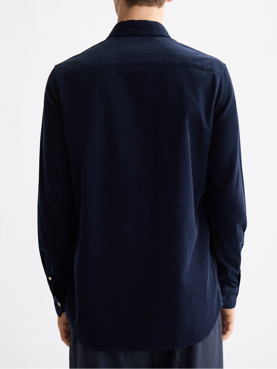 Regular corduroy shirt