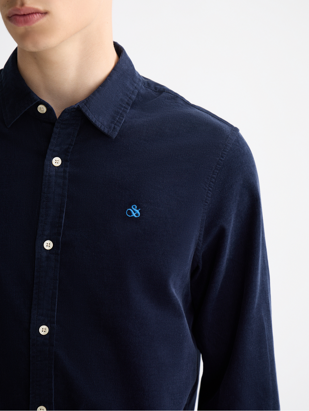 Regular corduroy shirt