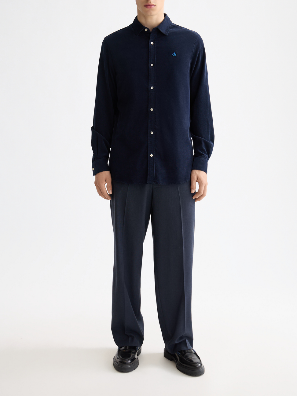 Regular corduroy shirt
