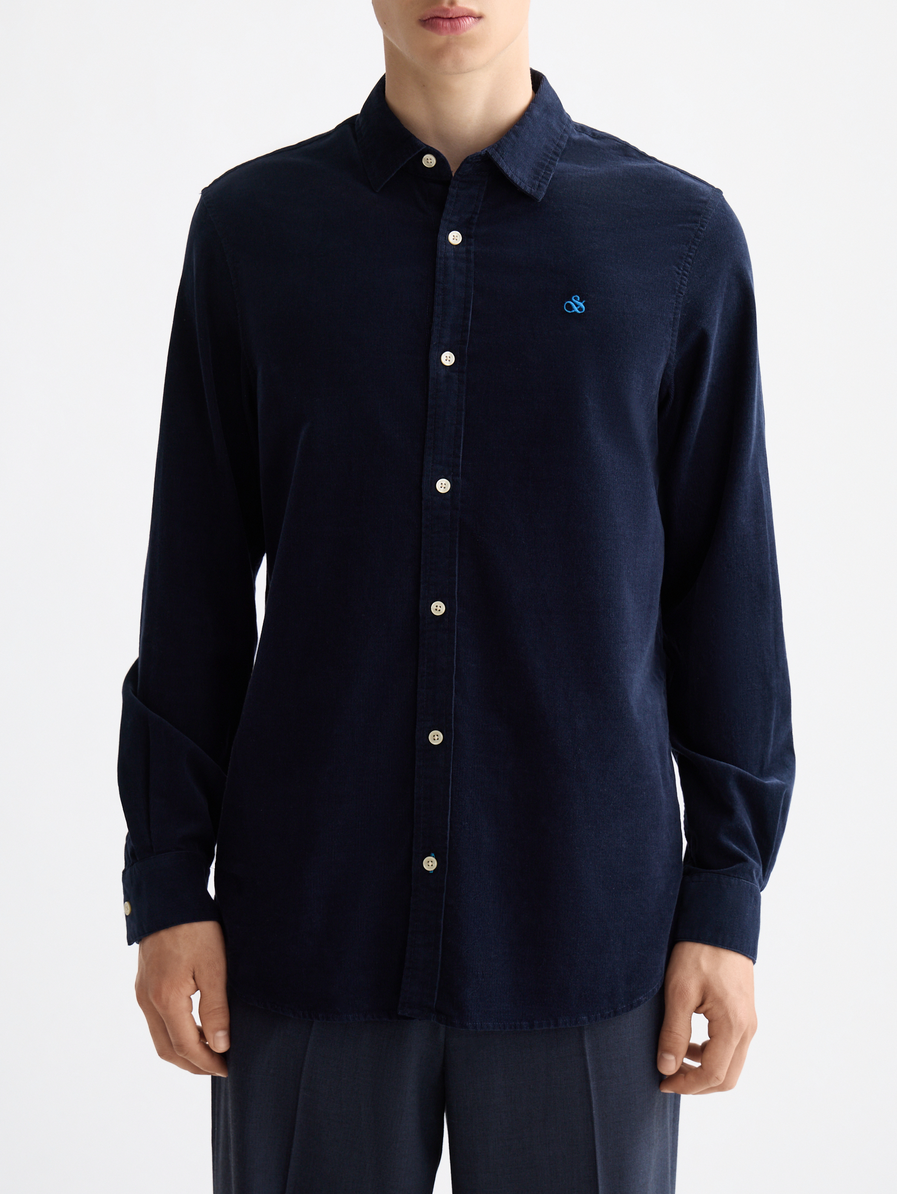 Regular corduroy shirt