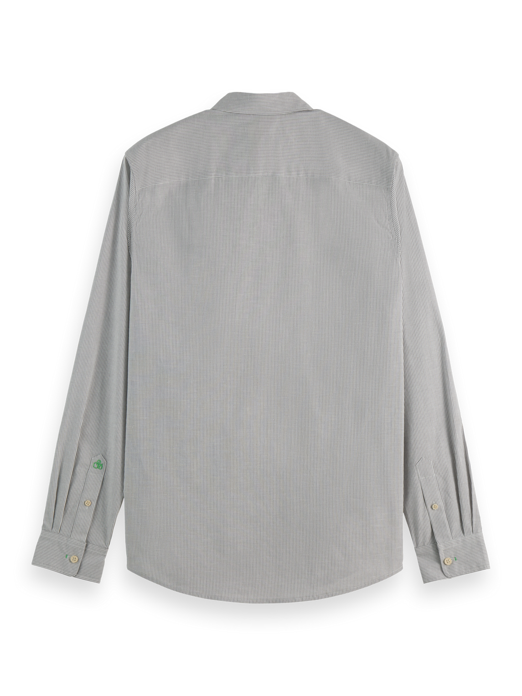 Striped slim-fit poplin shirt