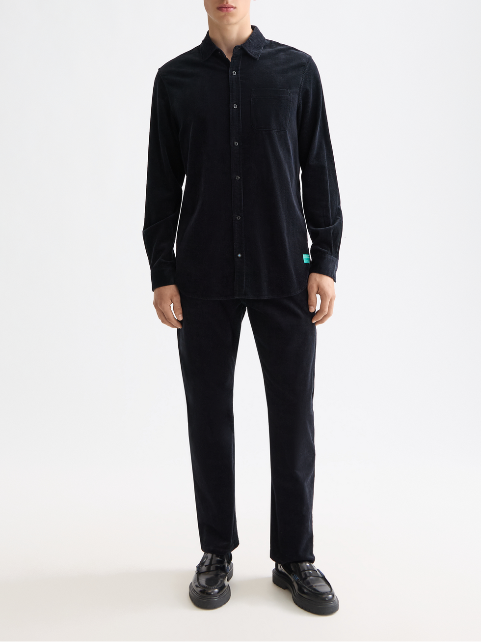 Regular corduroy shirt