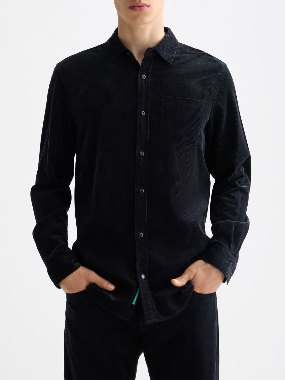 Regular corduroy shirt