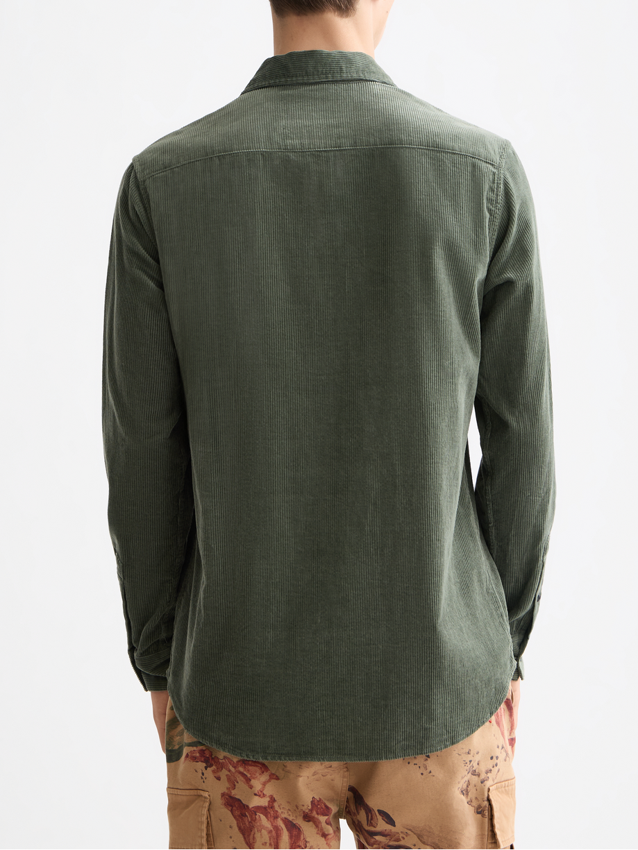 Regular corduroy shirt