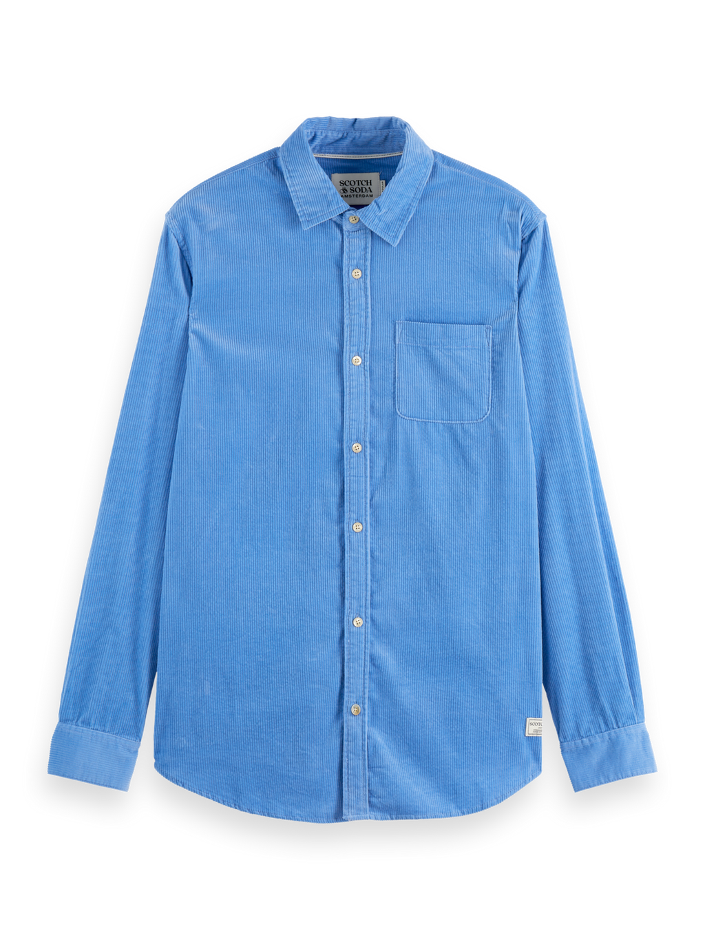 Regular corduroy shirt