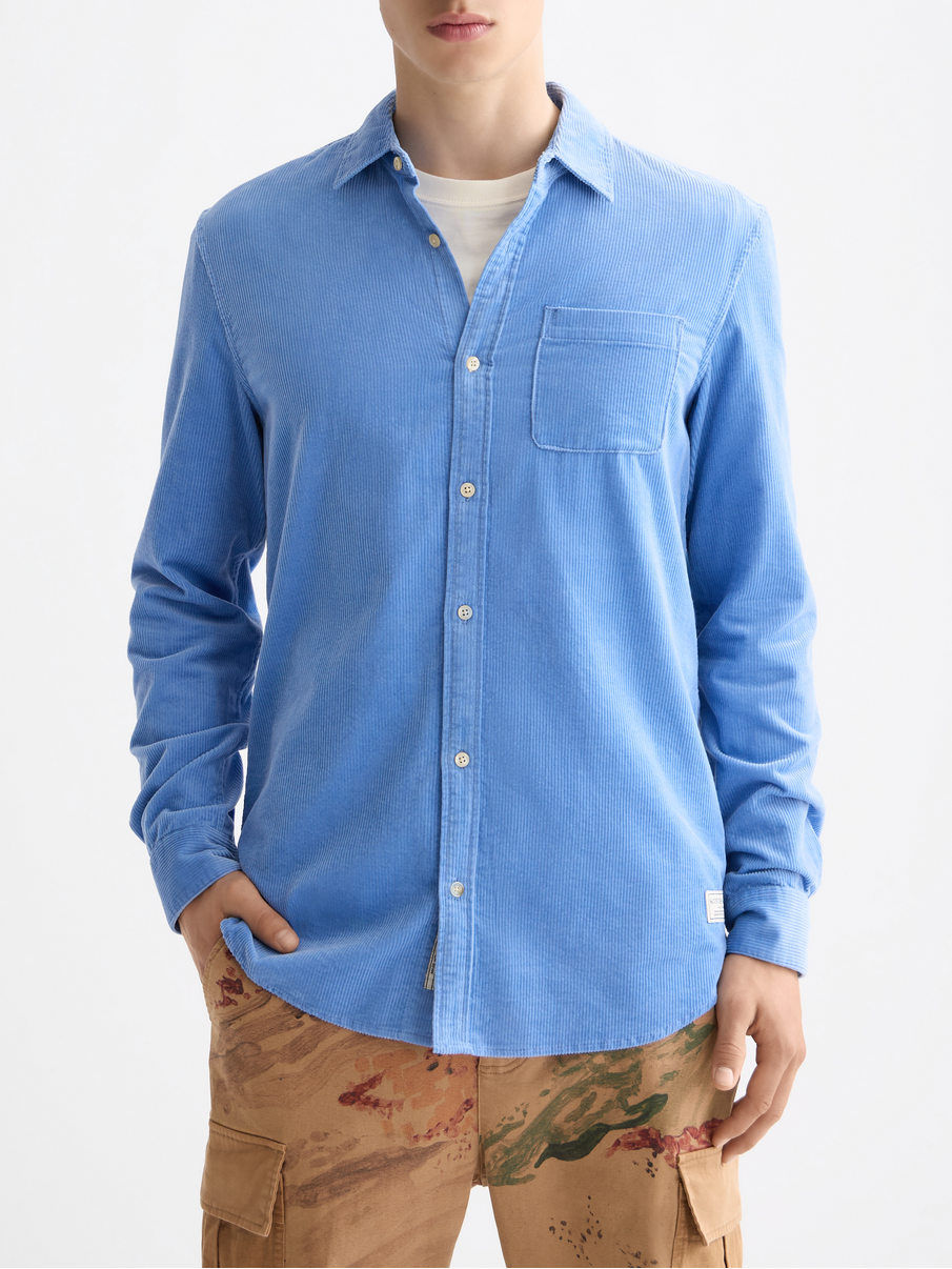 Regular corduroy shirt