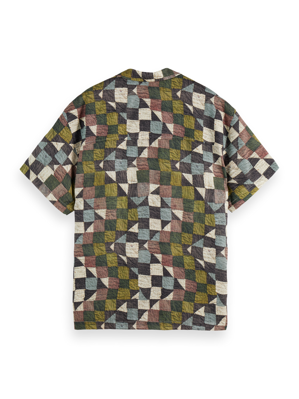 Printed short sleeve shirt