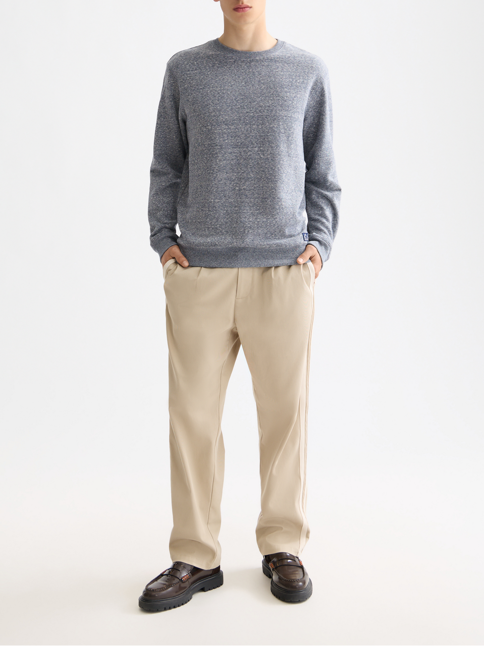 Melange Crewneck Sweatshirt