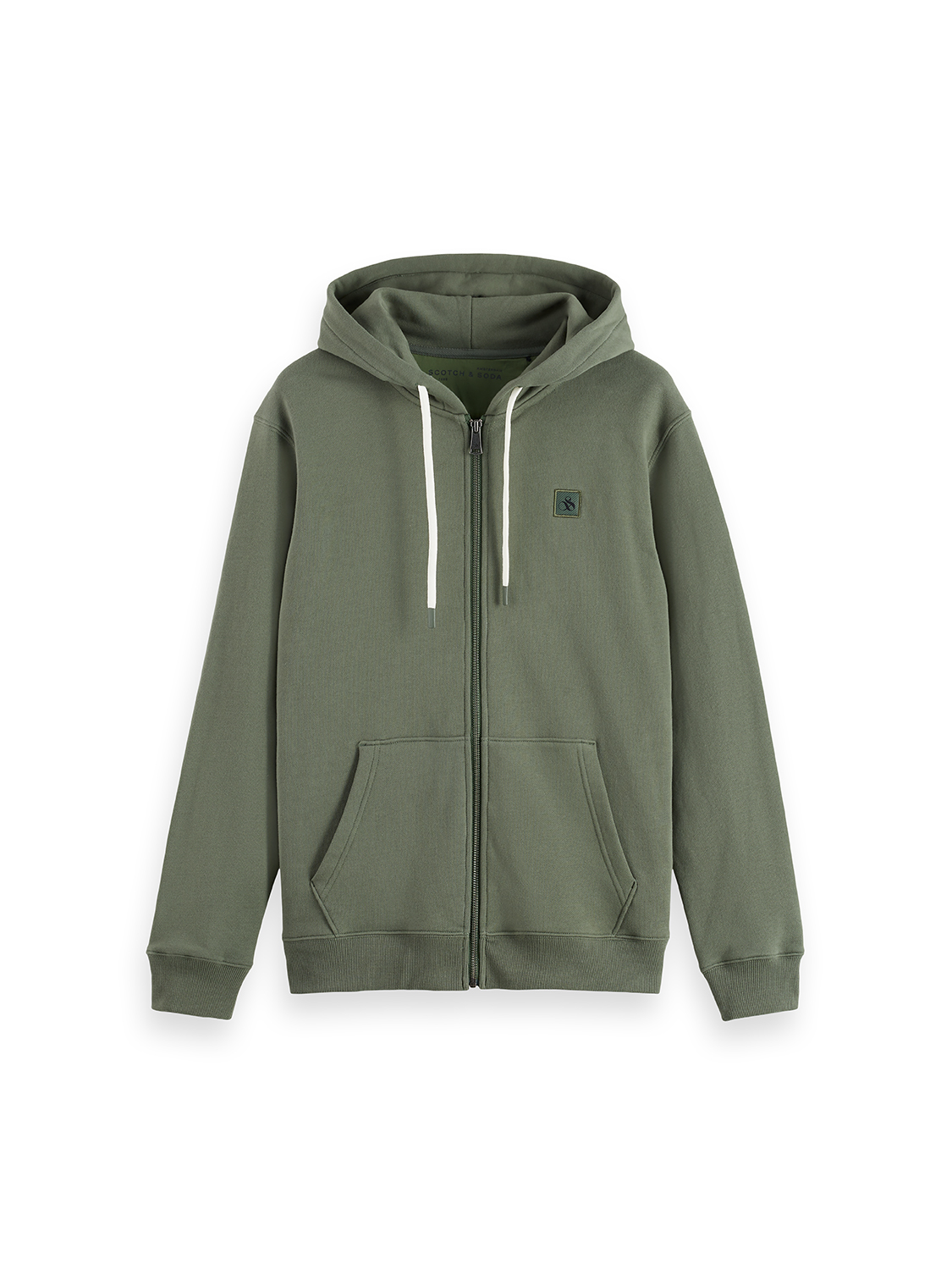 Zip Logo Hoodie